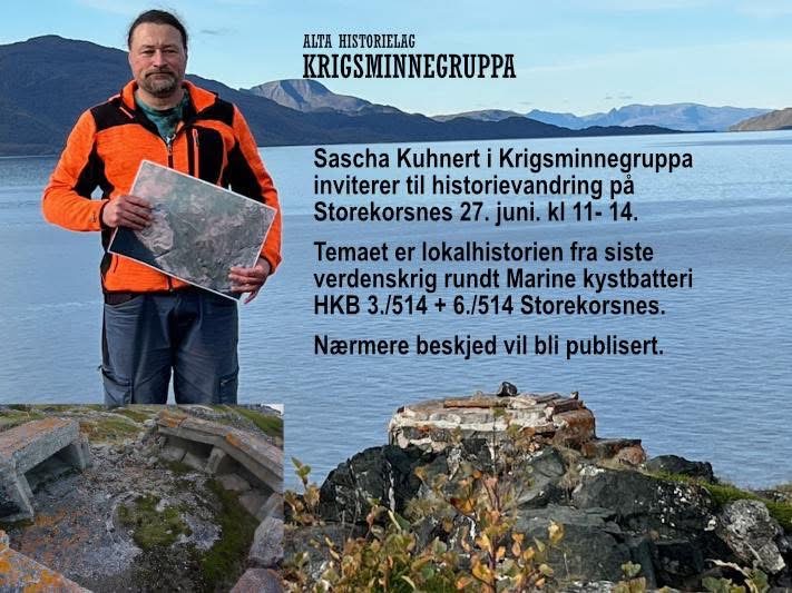 Artikkelbilde til artikkelen Krigsminnevandring på St Korsnes